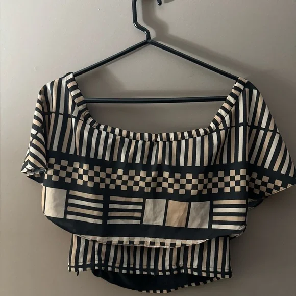 Tracy Reese Lola Off- The- Shoulder Flounce Top - Picture 3 of 6